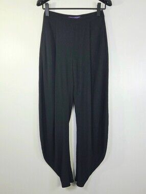 RALPH LAUREN PURPLE LABEL KERSTEN CREPE TAPERED PANTS.